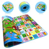 Piso Alfombra Reversible Enrollable para Bebés y Niños 120 X 180 cm