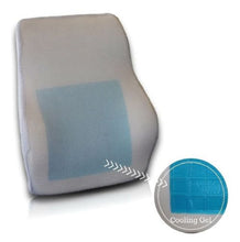 Cojín Respaldar Lumbar Viscoelastica con Gel Ortopédico