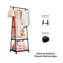 Estante de Exhibición Triangular