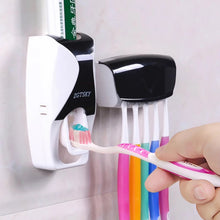 Portacepillos con Dispensador de Pasta Dental