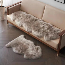 Alfombra Unicolor Tipo Peluche 170 x 50 cm