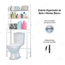 Estante Organizador de Baño 03 Niveles